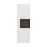Gabinete de Baño Vanguard Blanco y Nogal 32x97.5cm Rectangular con Dos Entrepaños y Una Puerta - GABINETES DE BANHO | Bylmo