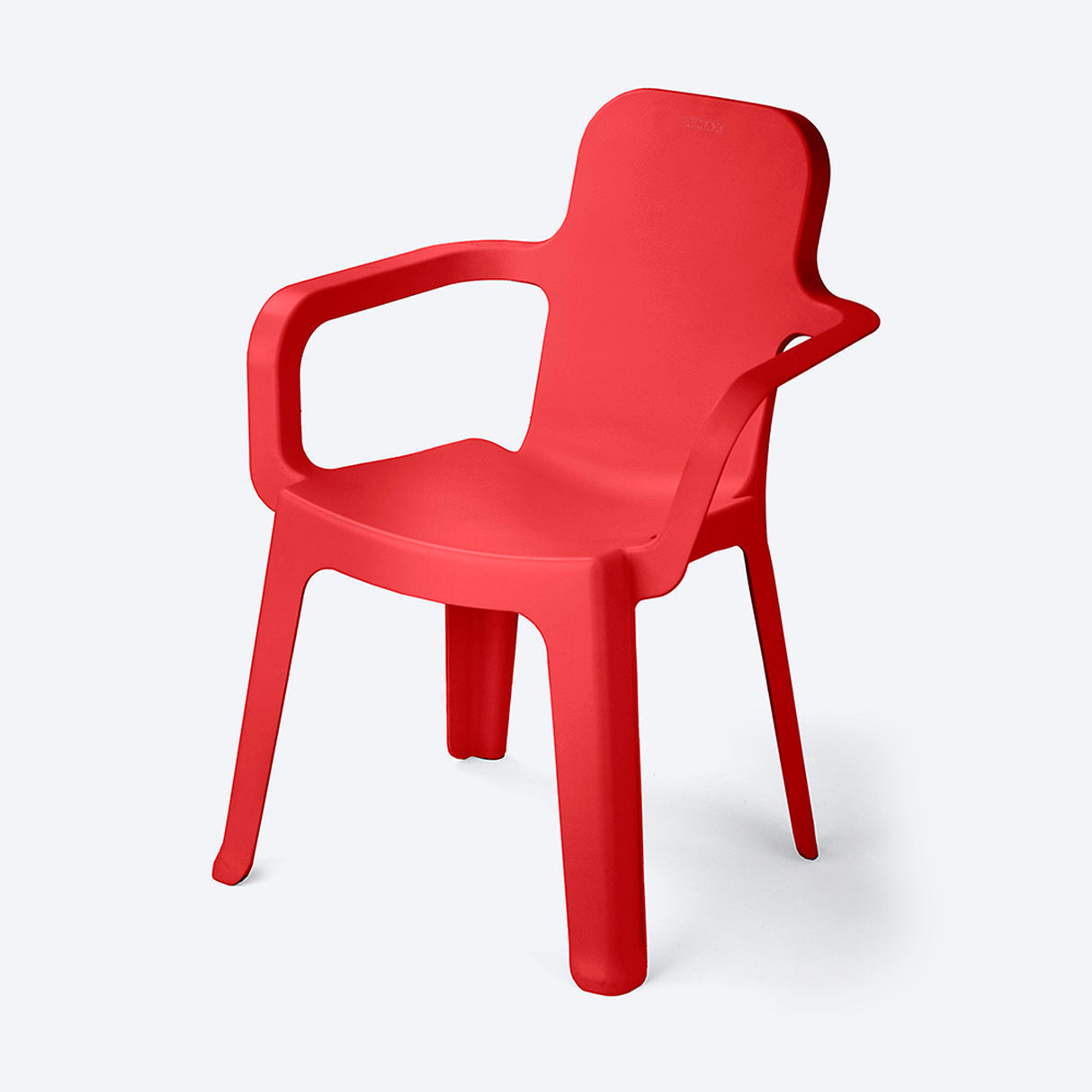 Combo Mesa Infantil Rimax Gris y Rojo 70.7x50.7cm Cuadrado con Cuatro Sillas - MESAS AUXILIARES | Bylmo