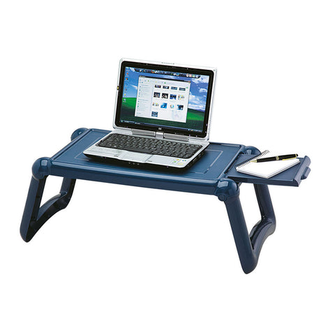Mesa Portátil Rimax Azul Navy 67x27cm Rectangular con Patas Plegables - BANDEJAS PARA SERVIR | Bylmo