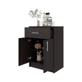 Mueble Auxiliar de Cocina Mayorca Nogal 60x85.1cm con Un Entrepaño - BARRAS Y MUEBLES AUXILIARES | Bylmo