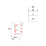 Mueble Auxiliar de Cocina Mayorca Nogal 60x85.1cm con Un Entrepaño - BARRAS Y MUEBLES AUXILIARES | Bylmo