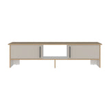 Rack de TV Dago Fresno Europeo y Capri 160x41.8cm para TV Hasta 70" Pulgadas con Un Compartimiento - MUEBLES DE TV | Bylmo
