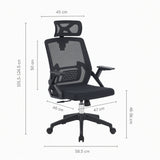 Combo Escritorio y Silla Alfa Blanco y Metal Rustic 120x75cm con Organizador de Libros - ESCRITORIOS | Bylmo