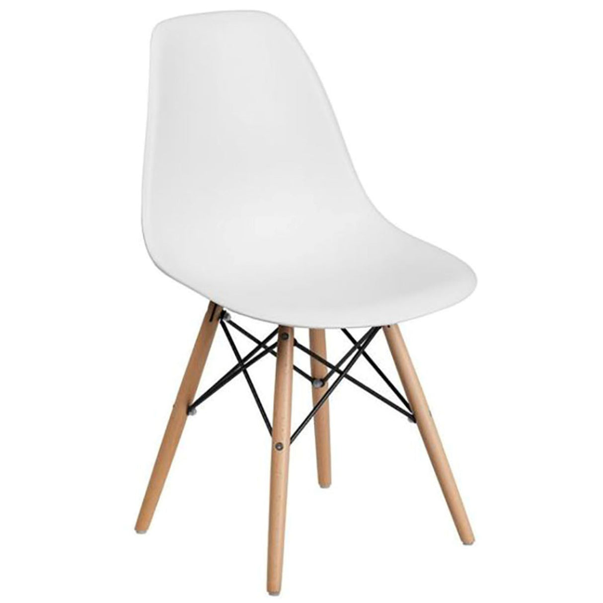 Combo Escritorio y Silla College Madera Clara Natural y Blanco 100x91.5cm con Organizador de Libros - ESCRITORIOS | Bylmo