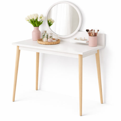 Tocador Nice Blanco 100x135cm con Espejo - TOCADORES | Bylmo