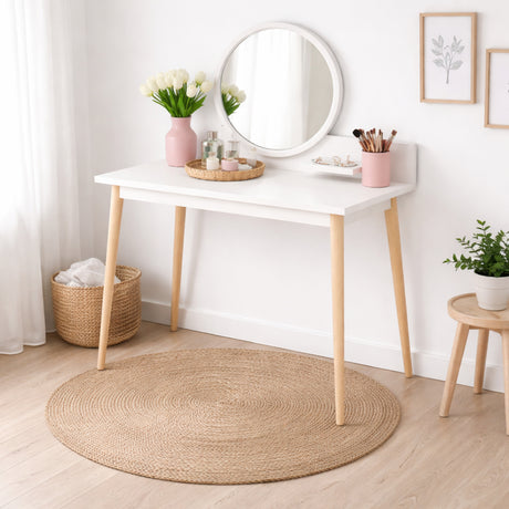 Tocador Nice Blanco 100x135cm con Espejo - TOCADORES | Bylmo