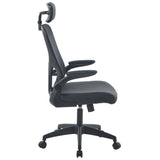 Silla de Oficina Apolo Negro 58x101cm con Apoya Brazos y con Apoya Cabezas - SILLAS DE OFICINA | Bylmo