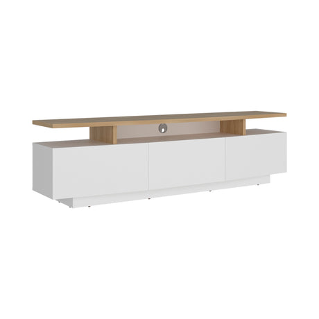 Rack de TV Serena Blanco Marquez y Fresno 180x51.1cm