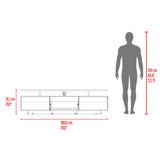 Rack de TV Serena Blanco Marquez y Fresno 180x51.1cm