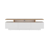 Rack de TV Serena Blanco Marquez y Fresno 180x51.1cm