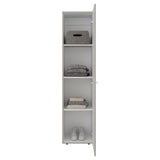Closet Home Dreams Bardolino y Blanco 40x170cm con Tres Entrepaños y con Una Puerta - CLOSETS | Bylmo