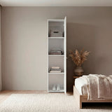 Closet Home Dreams Blanco Marquez 40x170cm con Tres Entrepaños y con Una Puerta