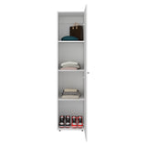 Closet Home Dreams Blanco Marquez 40x170cm con Tres Entrepaños con Una Puerta y con Espejo - CLOSETS | Bylmo