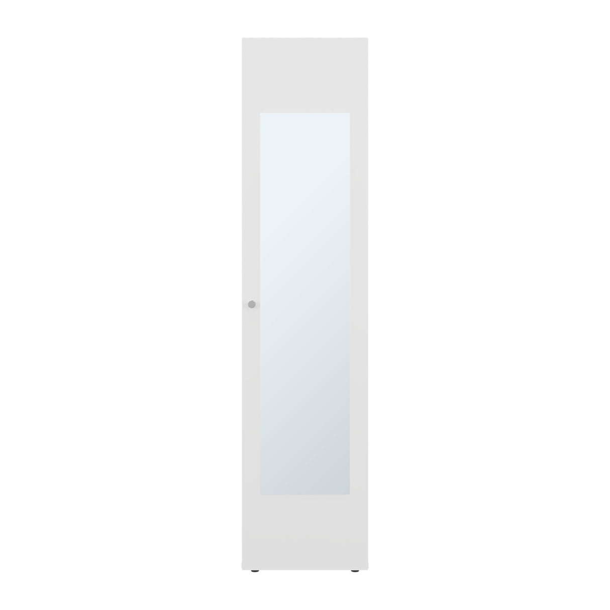 Closet Home Dreams Blanco Marquez 40x170cm con Tres Entrepaños con Una Puerta y con Espejo - CLOSETS | Bylmo