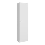 Estantería Home E5 Blanco Marquez 45x180.6cm Rectangular con Cuatro Entrepaños - BIBLIOTECAS Y ESTANTERIAS | Bylmo