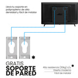 Televisor Challenger Google TV Negro 72.8x45.3cm de 32" Pulgadas Led HD 768P Smart con Bluetooth y Wifi Integrado - TELEVISORES | Bylmo