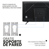 Televisor Challenger Google TV Negro 96.2x61.3cm de 43" Pulgadas Led FULL HD 1080P Smart con Bluetooth y Wifi Integrado - TELEVISORES | Bylmo