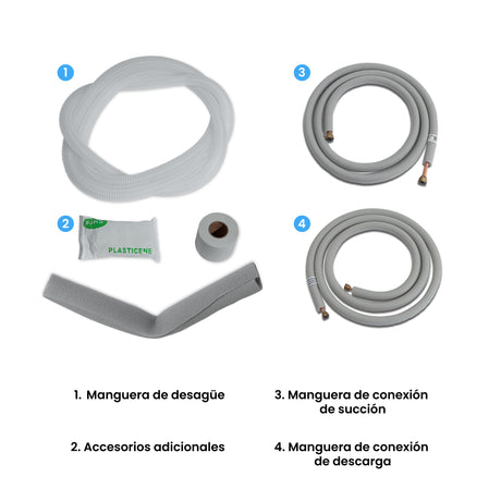 Aire Acondicionado Challenger Blanco 79x19.2cm 110 Voltios 12000 BTU - AIRES ACONDICIONADOS | Bylmo