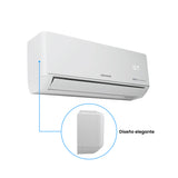 Aire Acondicionado Challenger Blanco 82x19.5cm 220 Voltios 12000 BTU con Tecnología Inverter - AIRES ACONDICIONADOS | Bylmo