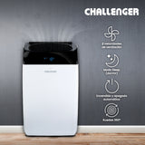 Aire Acondicionado Portátil Challenger Blanco y Negro 41.9x68.8cm 110 Voltios 12000 BTU - AIRES ACONDICIONADOS | Bylmo