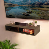 Repisa Rectangular Smart Pro Café 80x15cm con Un Entrepaño - REPISAS | Bylmo