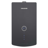 Calentador de Agua Challenger Negro 35x65cm 16 Litros de Tiro Forzado para Gas Natural - CALENTADORES DE AGUA | Bylmo