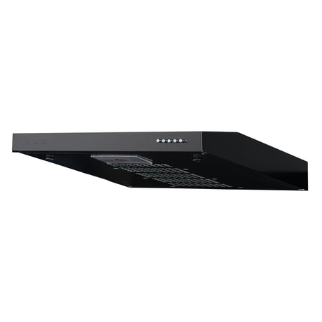 Campana Extractora Challenger Negro 59.7x8cm de Tres Velocidades - CAMPANAS Y EXTRACTORES | Bylmo