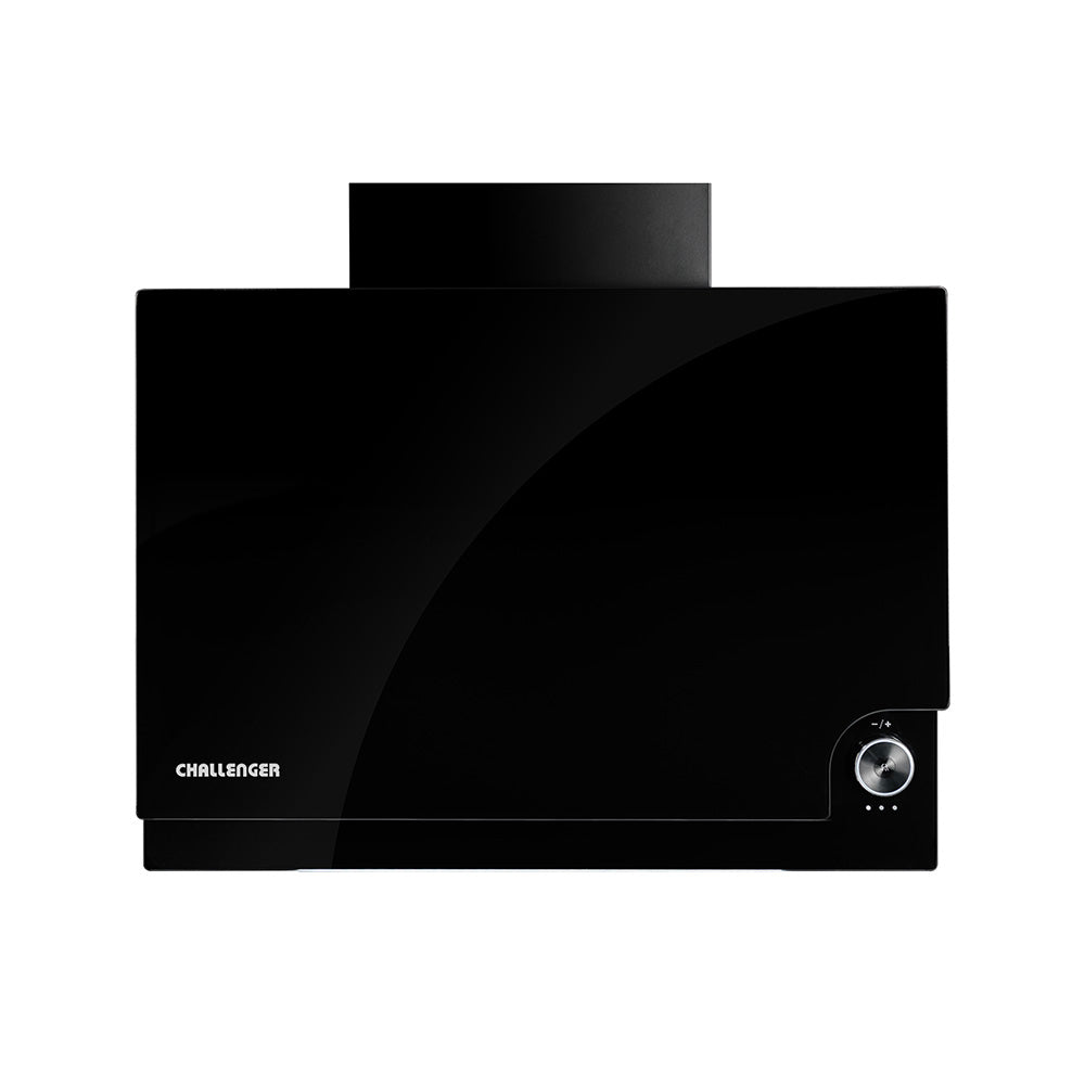 Campana Península Challenger Aura Negro 60x79.5cm de Tres Velocidades - CAMPANAS Y EXTRACTORES | Bylmo