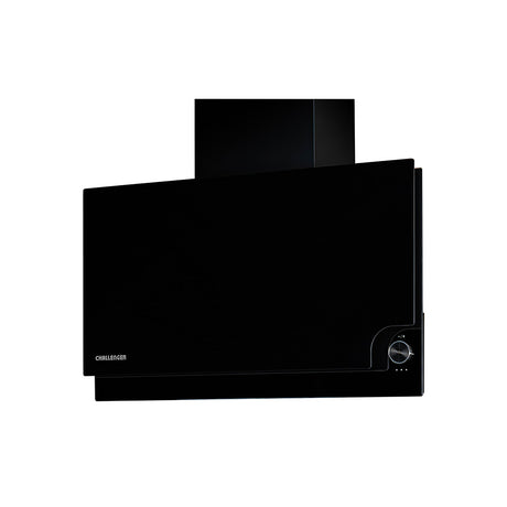 Campana Península Challenger Aura Negro 75x79.5cm de Tres Velocidades - CAMPANAS Y EXTRACTORES | Bylmo