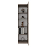 Estantería Rectangular Home Milan y Blanco 45x180.6cm con Cuatro Entrepaños - BIBLIOTECAS Y ESTANTERIAS | Bylmo