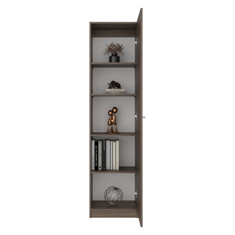 Estantería Rectangular Home Milan y Blanco 45x180.6cm con Cuatro Entrepaños - BIBLIOTECAS Y ESTANTERIAS | Bylmo