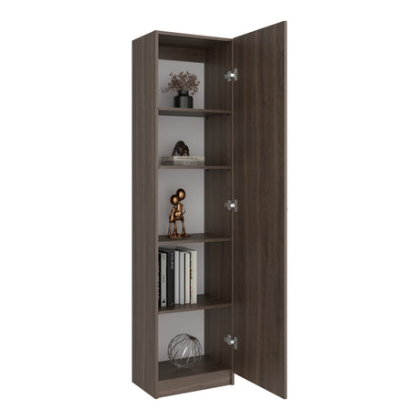 Estantería Rectangular Home Milan y Blanco 45x180.6cm con Cuatro Entrepaños - BIBLIOTECAS Y ESTANTERIAS | Bylmo