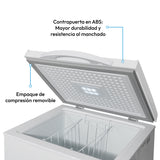 Congelador Challenger Blanco 47.6x84.6cm de 97 Litros Frost con Un Compartimiento