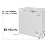 Congelador Challenger Blanco 88x84.5cm de 198 Litros Frost con Un Compartimiento - CONGELADORES | Bylmo