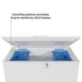 Congelador Challenger Blanco 117x89.5cm de 337 Litros Frost con Un Compartimiento - CONGELADORES | Bylmo