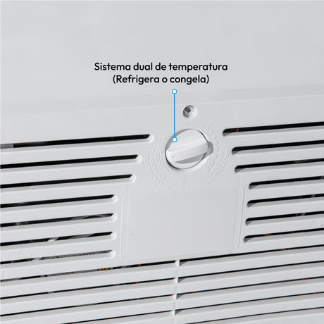 Congelador Challenger Blanco 156x89.5cm de 490 Litros Frost con Un Compartimiento - CONGELADORES | Bylmo