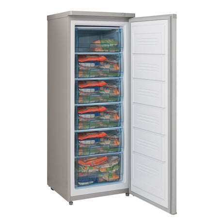 Congelador Challenger Gris 54.9x144cm de 161 Litros Frost con Seis Compartimientos - CONGELADORES | Bylmo