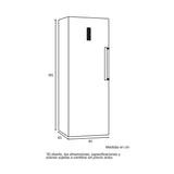 Congelador Challenger Gris 60x185cm de 274 Litros No Frost con Seis Compartimientos - CONGELADORES | Bylmo