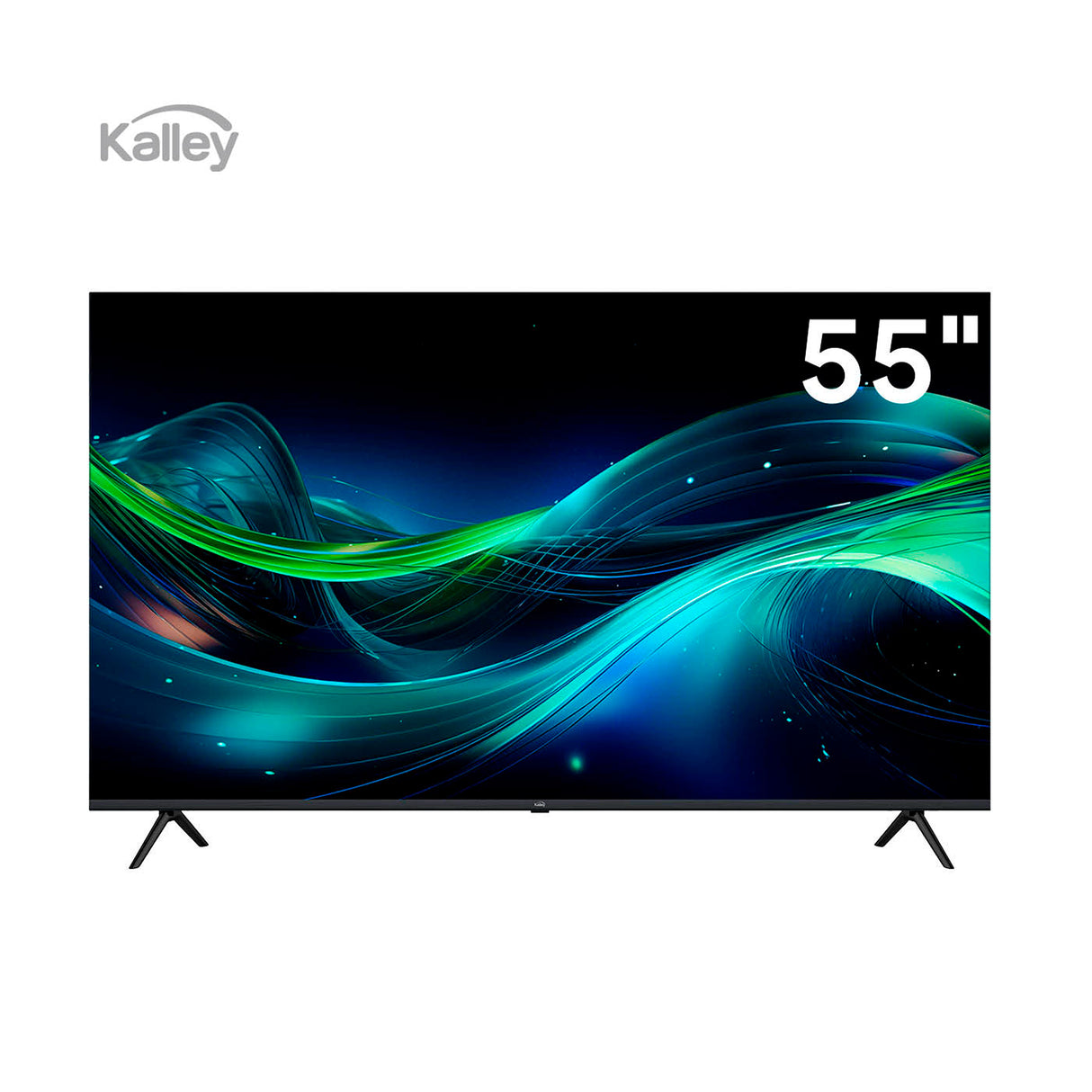 Televisor Kalley Google TV Negro 122.6x77.6cm de 55" Pulgadas Smart LED 4K 2160P con Wifi y Bluetooth Integrado - TELEVISORES | Bylmo