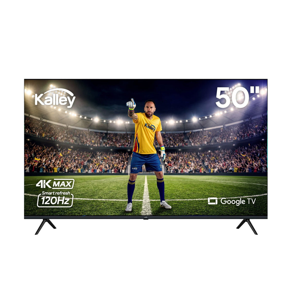 Combo Rack de TV Serena y Televisor Kalley Google TV 50"