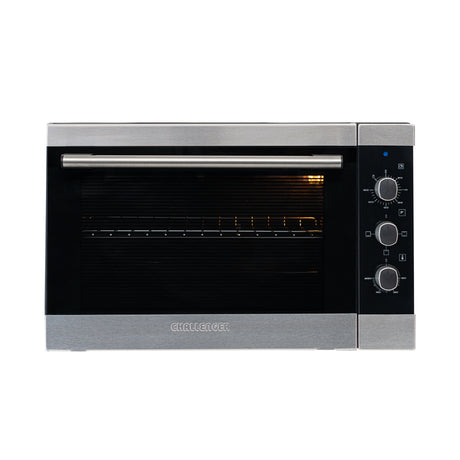 Horno de Empotrar Challenger Negro y Gris 59.5x36cm Electrico 220 Voltios - HORNOS DE EMPORTRAR | Bylmo