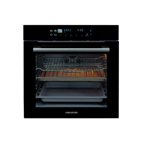 Horno de Empotrar Challenger Aura Negro 59.8x59.8cm Electrico 220 Voltios con Pantalla Digital - HORNOS DE EMPORTRAR | Bylmo