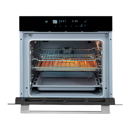 Horno de Empotrar Challenger Aura Negro 59.8x59.8cm Electrico 220 Voltios con Pantalla Digital - HORNOS DE EMPORTRAR | Bylmo