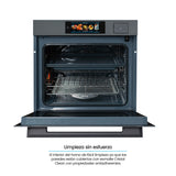 Horno de Empotrar Challenger Isola Gris Mate 59.4x59.5cm Electrico 220 Voltios con Pantalla Digital - HORNOS DE EMPORTRAR | Bylmo