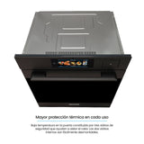 Horno de Empotrar Challenger Isola Gris Mate 59.4x59.5cm Electrico 220 Voltios con Pantalla Digital - HORNOS DE EMPORTRAR | Bylmo