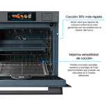 Horno de Empotrar Challenger Isola Gris Mate 59.4x59.5cm Electrico 220 Voltios con Pantalla Digital - HORNOS DE EMPORTRAR | Bylmo