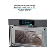 Horno Microondas de Empotrar Challenger Isola Gris Mate 59.5x45.5cm de 35 Litros con Once Funciones Preconfiguradas - HORNOS MICROONDAS | Bylmo
