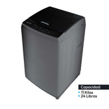 Lavadora Challenger Gris Oscuro 55x93.5cm 11 Kilogramos - LAVADORAS Y SECADORAS | Bylmo