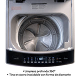 Lavadora Challenger Gris 55x94cm 13 Kilogramos
