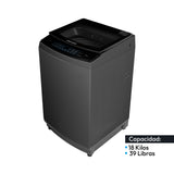 Lavadora Challenger Gris 61x100cm 18 Kilogramos - LAVADORAS Y SECADORAS | Bylmo